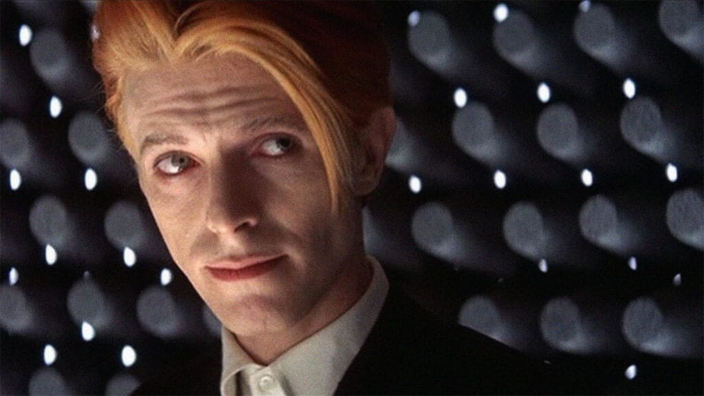 David Bowie in L'uomo che cadde sulla Terra - Copertina